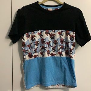Unused spider man shirt for boys summer